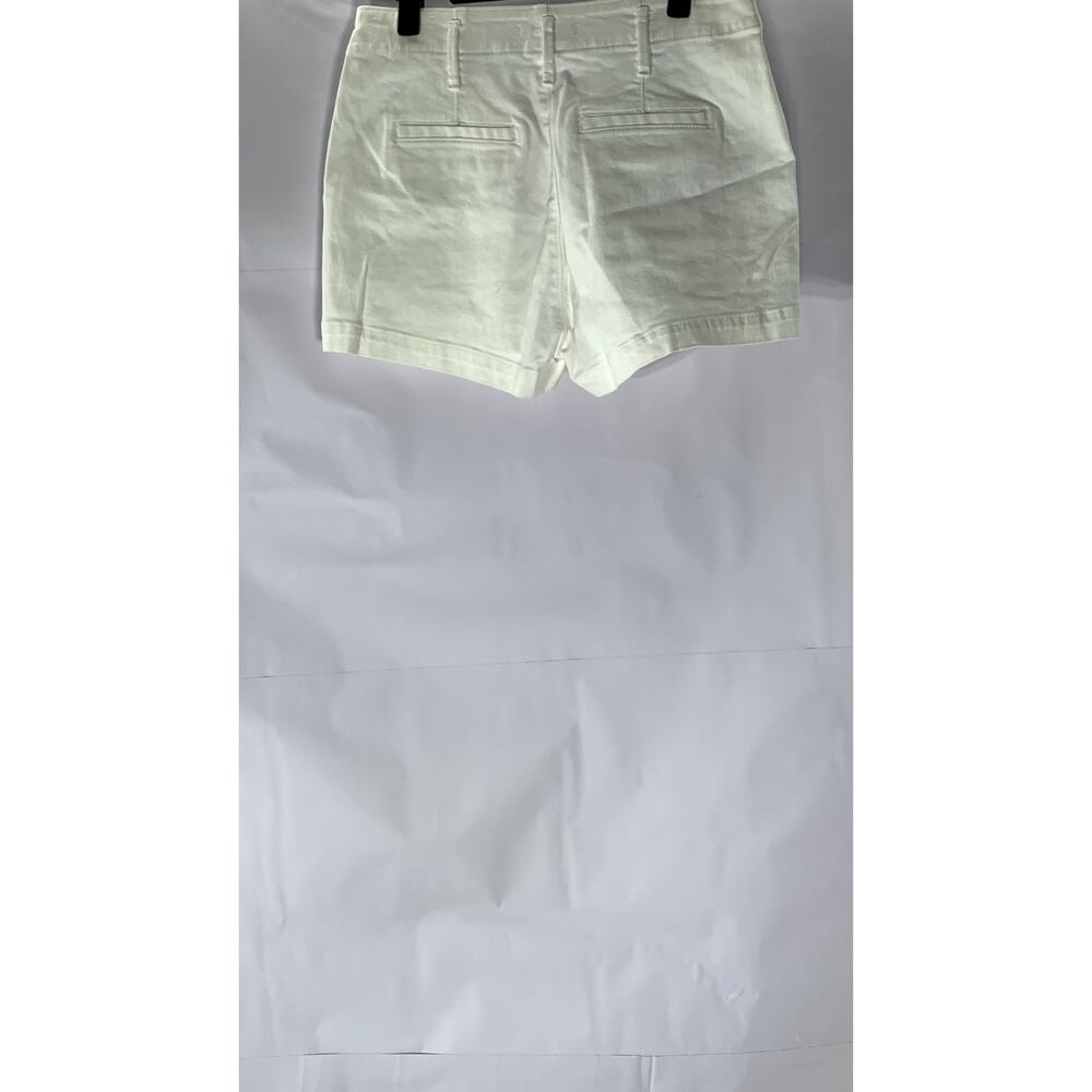 Loft Women's White Solid Patch Pocket High-Rise D… - image 2